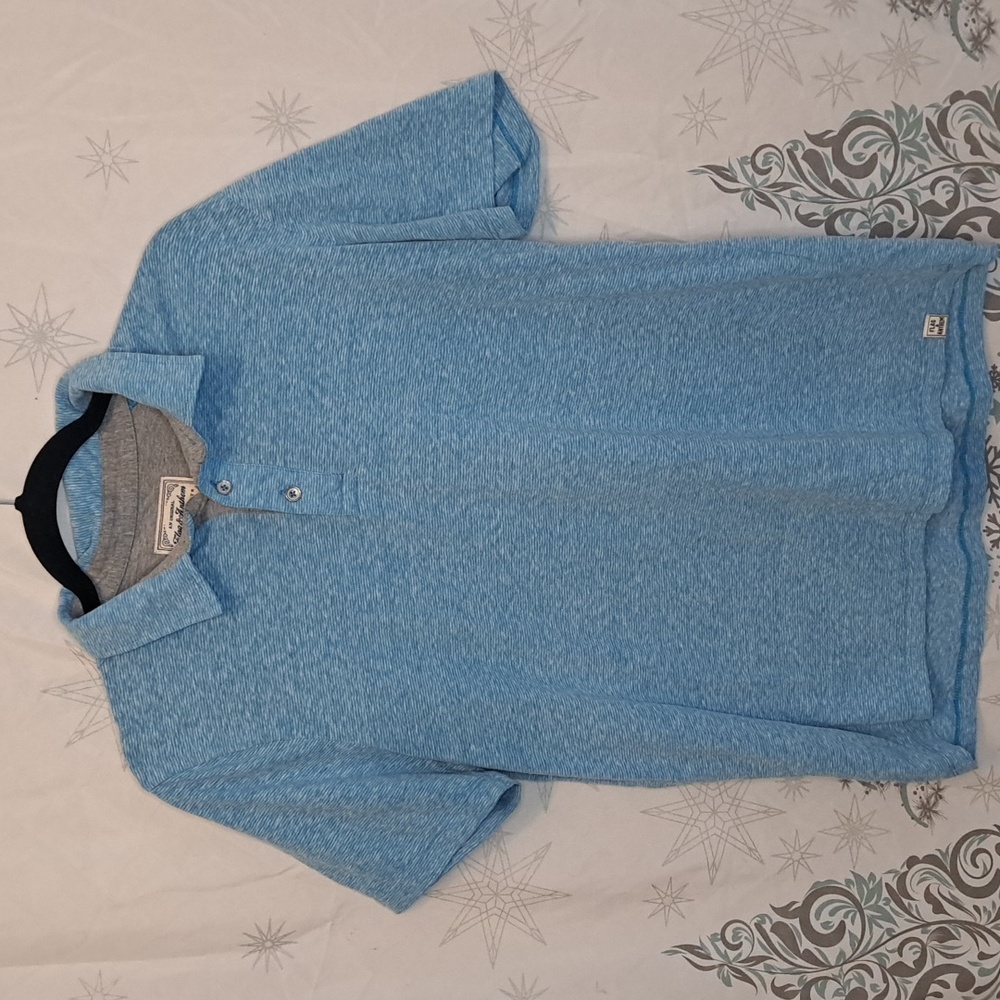 Flag & Anthem Men's Shirt Blue- M